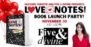 LoveNotes! Book Lauch Celebration - Saturday November 30th 4:30-6:30 pm