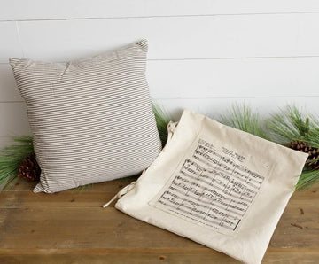 Silent Night Pillow with Slip