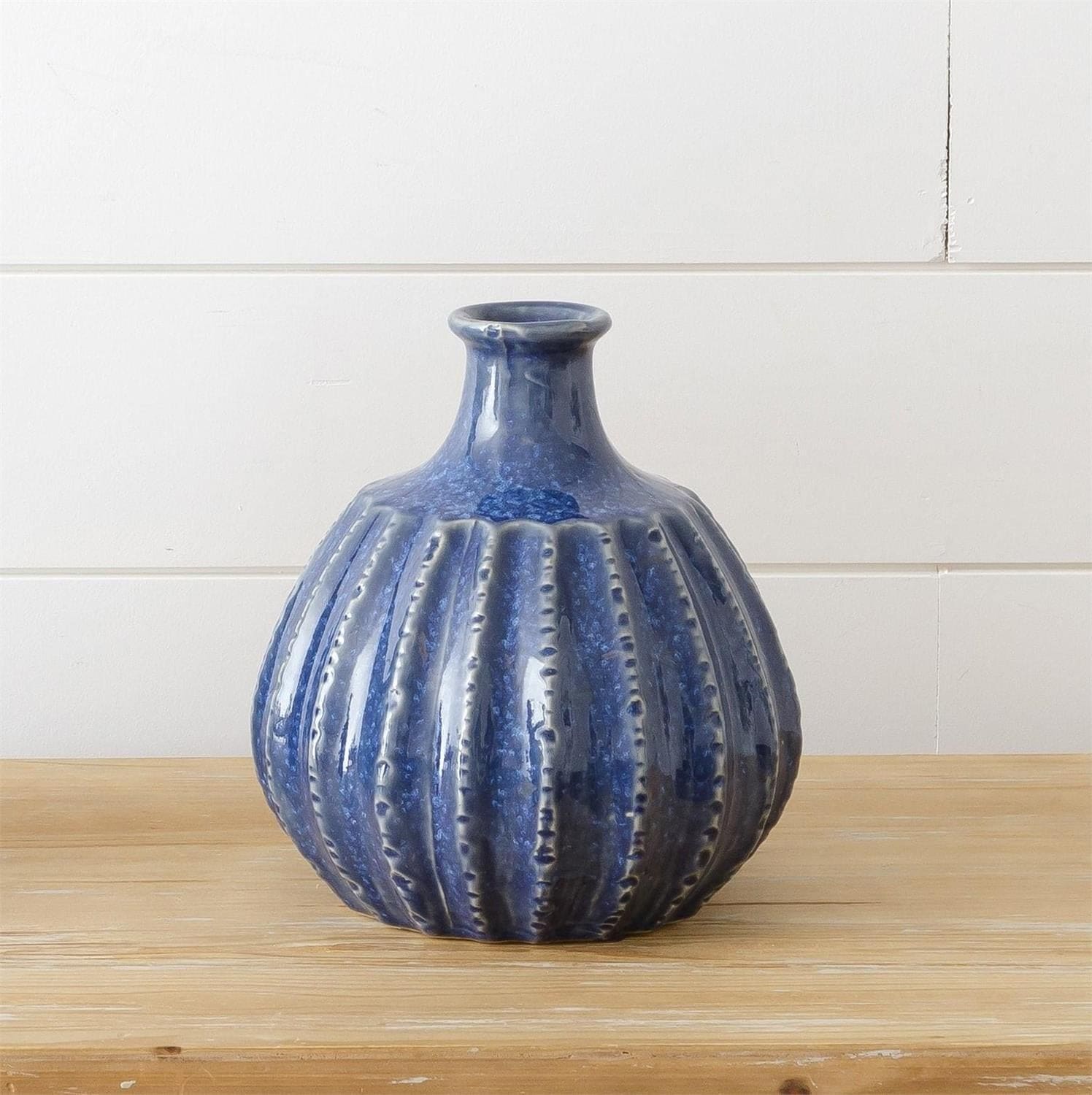 Ceramic Vase - Nautical Blue