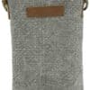 Two Tone Dark Cement/Ash Grey Crossbody