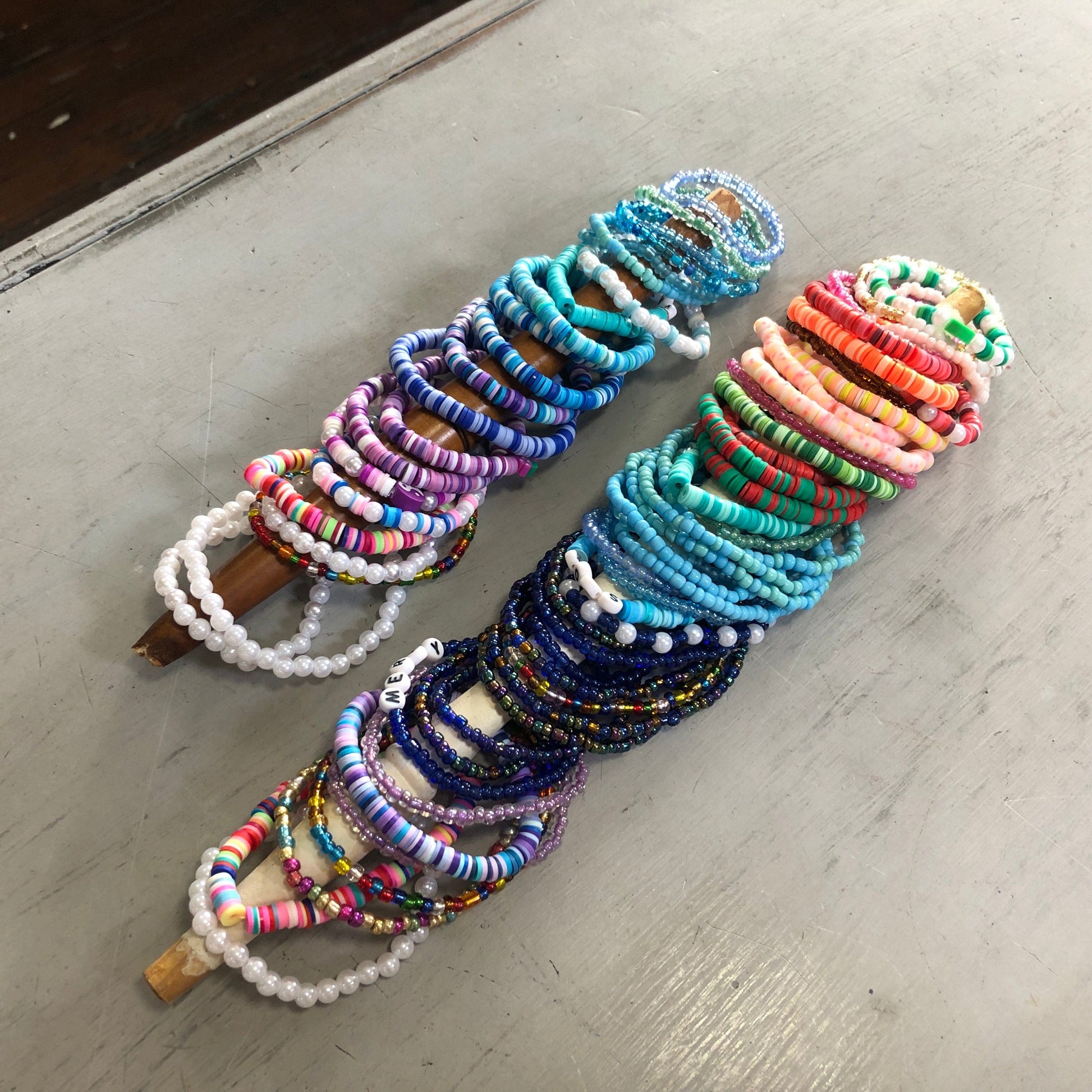 Wholesale Glass Seed Beads Stretch Bracelets 